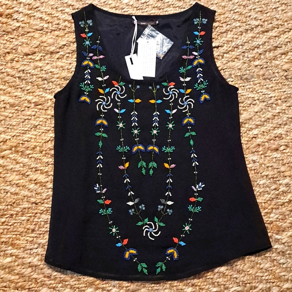 Hand Beaded Top